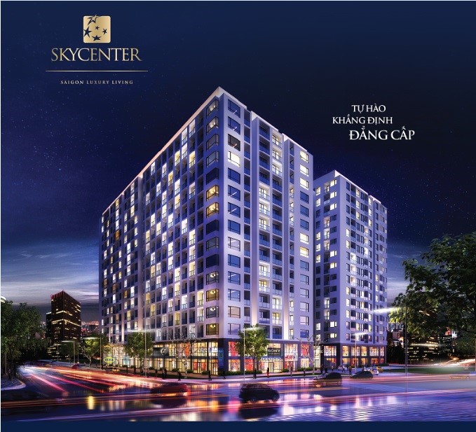 Mở Bán Căn Hộ Sky Center, nằm ngay khu biệt thự sân bay