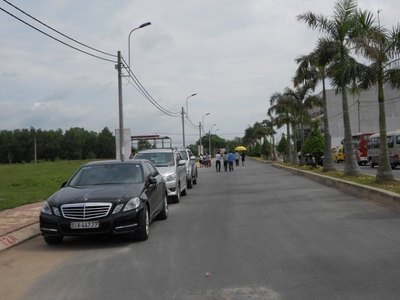 Đất Bình Chánh sổ hồng 100%, mặt tiền QL1A, giá 210 triệu, chiết khấu 4%