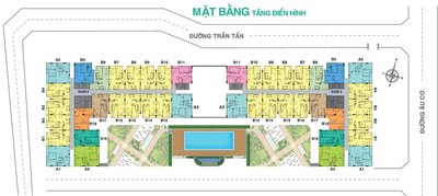 Melody Residences,căn hộ gần sân bay Tân Sơn Nhất,giá 1,3 TỶ