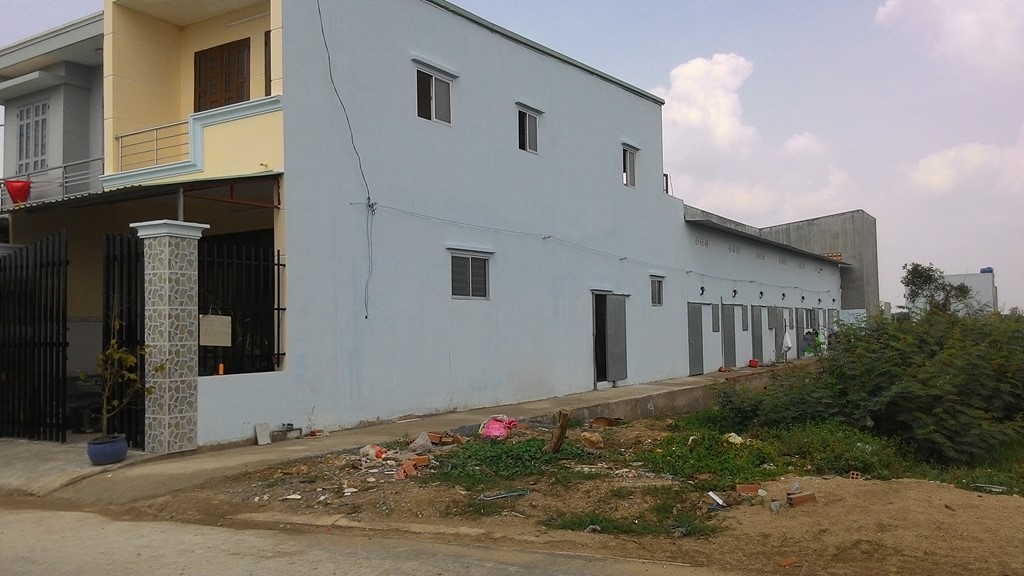 Bán nhà 1 trệt 1 đúc + 6 phòng trọ đang cho thuê