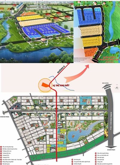 Dự án tiếp giáp với khu Đô Thị Mới Đông Tăng Long giá chỉ 530 triệu/nền