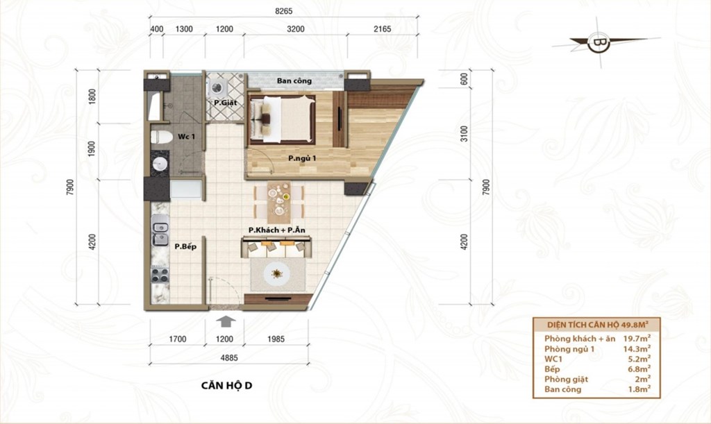 Căn hộ mặt tiền Lê Văn Sỹ Q3 Dự án duy nhất có trường quay gameshow