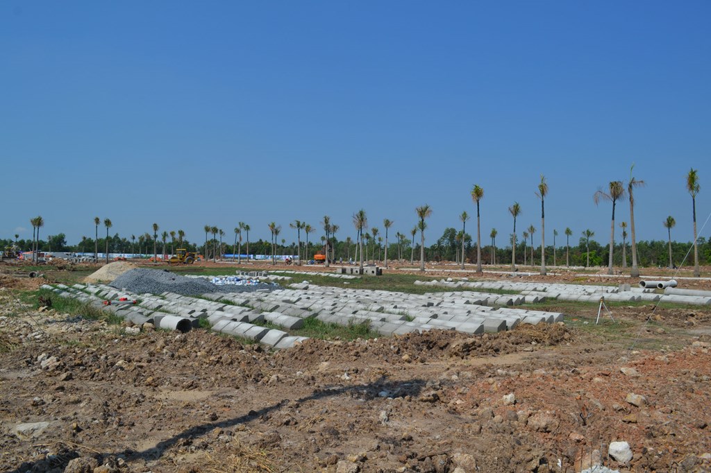 Đất thổ cư giá 250tr diện tích 200m2, sổ hồng hoàn thiện