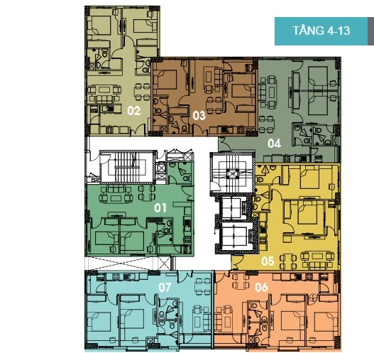 Căn hộ trung tâm Bình Thạnh sắp giao nhà