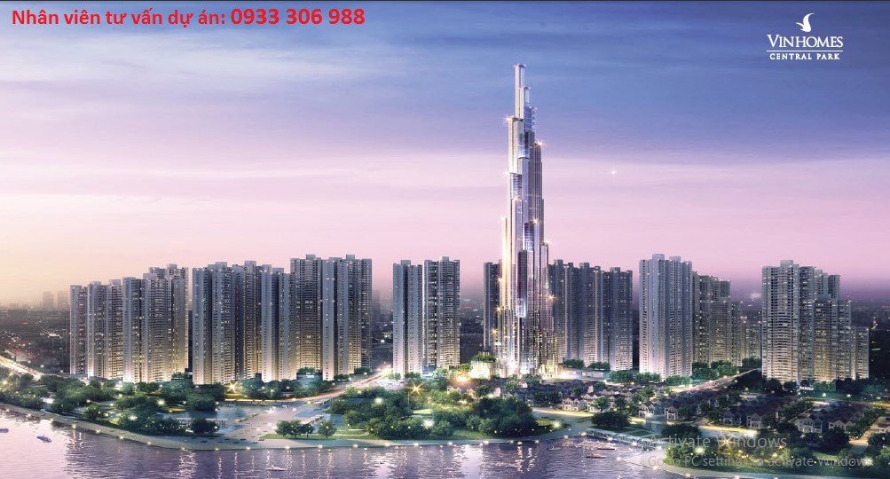 Căn hộ năm sao Vinhomes Central Park Tân Cảng đẹp nhất Sài Gòn, từ 1,8 tỷ/căn