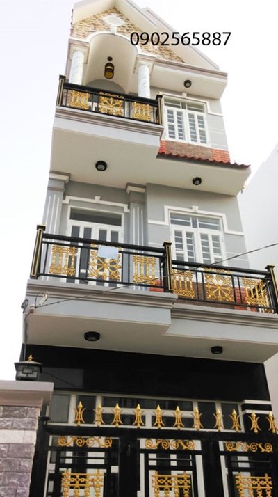 Tặng toàn bộ nội thất, chính chủ bán nhà 3 tầng mới đẹp, 5,6m x 15m, đường xe hơi 6m, giá 2.1 tỉ