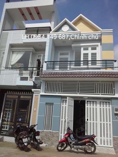 Bán nhà giá rẻ, 4 x 15 giá 1 tỷ 250 triệu đúc kiên cố 1 trệt 1 lầu.