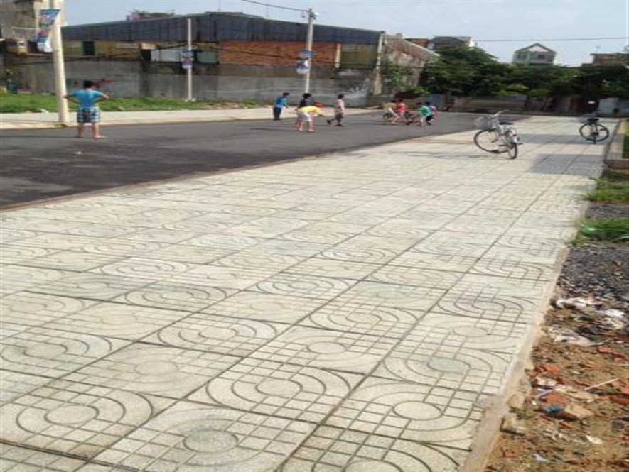 Đất nền dự án liền kề Bình Chánh, hạ tầng hoàn thiện 100%, dân cư đông,