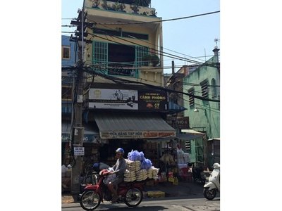 Nhà MT đường Tăng Bạt Hổ, P11, Q Bình Thạch, dt 3,3x17,lửng, 3l,st