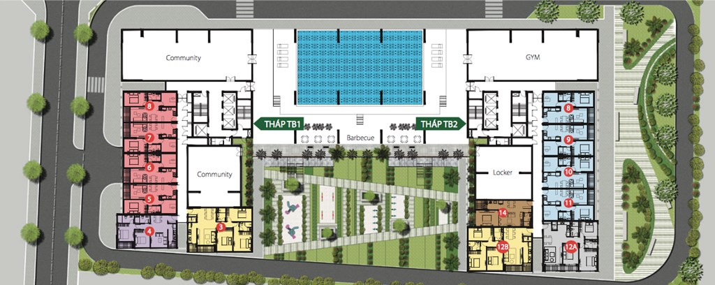 Bán Căn Hộ - Văn Phòng Ngay Sân Bay Chỉ 1000 Triệu/Căn