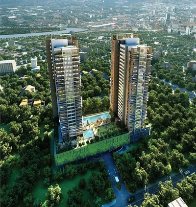 Bán căn hộ nghỉ dưỡng The Ascent Q.2, liền kề Q.1, tiêu chuẩn xanh Singapore tại P.Thảo Điền