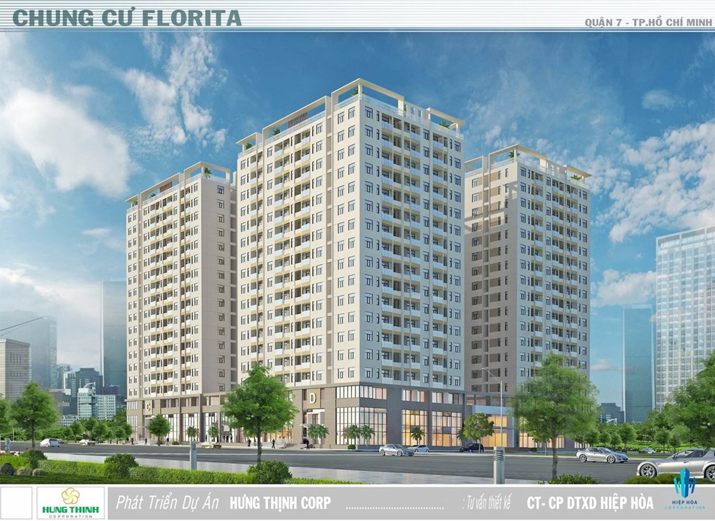 Bán Căn Hộ Florita View Q1 - Lotte Mart Quận 7 - Giá Chủ Đầu Tư, Chiết Khấu 24%+3%