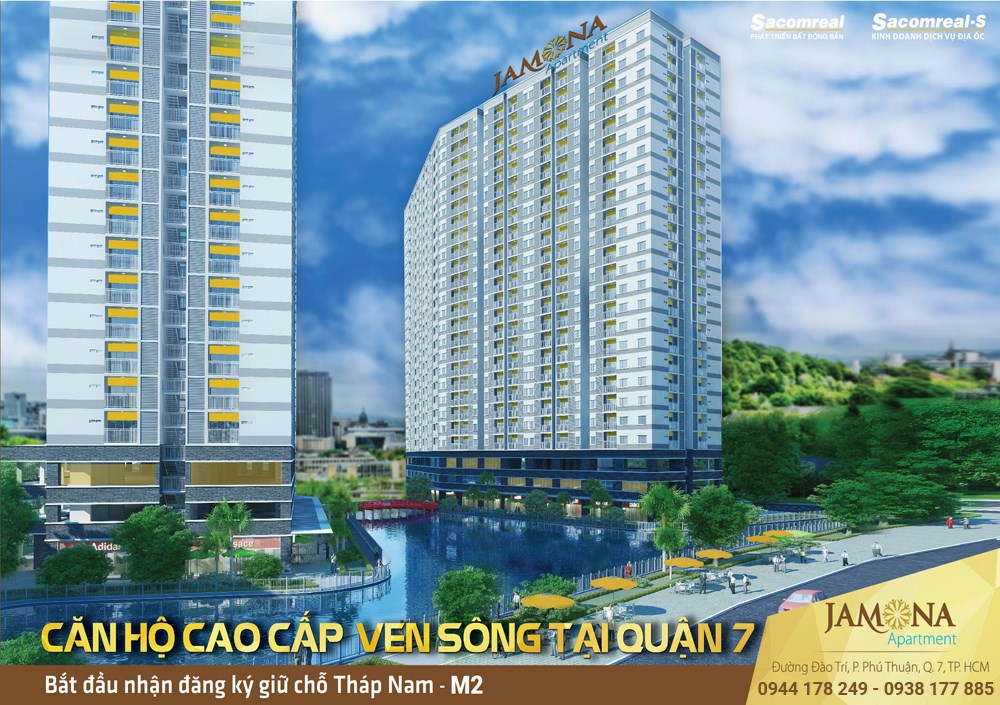 Căn hộ Jamona Apartment, chính thức mở bán, giá từ 20 triệu / m2