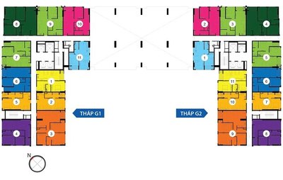 Chính chủ cần bán ngay căn hộ cao cấp 2PN, Galaxy 9.