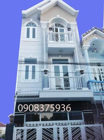 Bán Nhà Đẹp 4.4x12m, 1 Trệt, 1 Lầu, Giá 1.4 Tỷ, Sổ Hồng Riêng, Huỳnh Tấn Phát, Nhà Bè