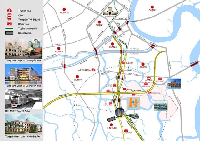 Hưng Phát II Silver Star Nhà Bè - DT 63 - 102m2 - 1,45 tỷ/căn