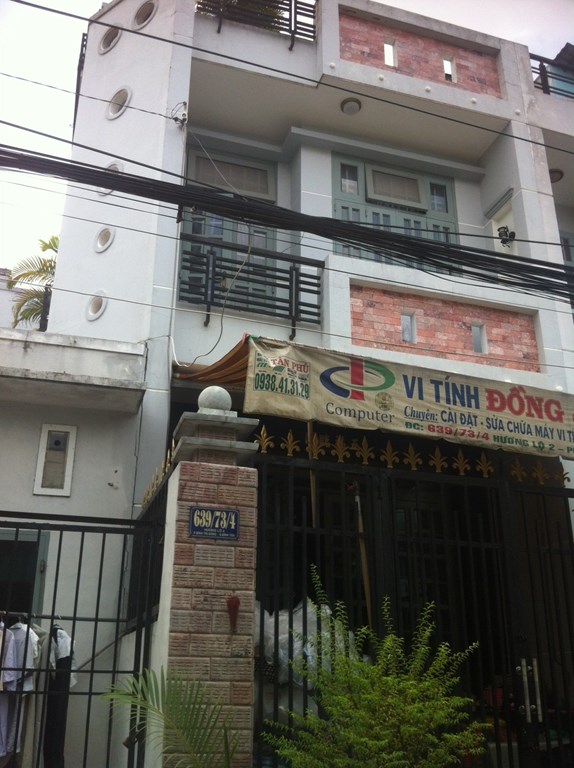 Bán nhà 2 MT hẻm xe hơi đường hương lộ 2, Dt 8x14, giá 2.6 tỷ
