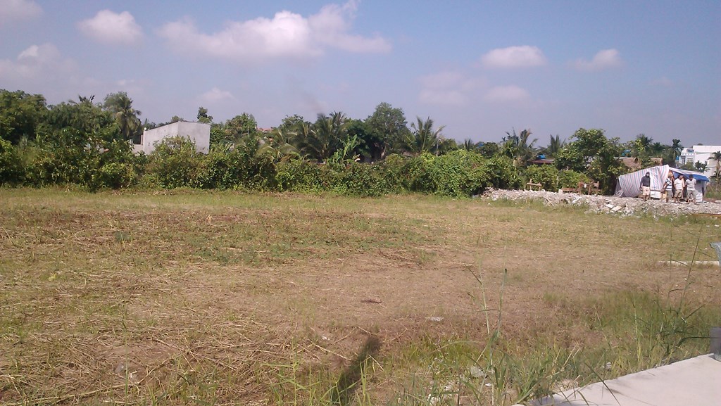 Bán đất bờ sông sài gòn, P.thạnh lộc, Q12. Chỉ 580