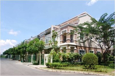 Cần bán biệt thự phố vườn Nam Viên (Mỹ Văn 1 +2), nhà thô, mới, Phú Mỹ Hưng
