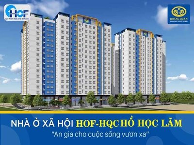 Bán nhà ở xã hội HOF-HQC Hồ Học Lãm,Bình Tân, 630tr, trả trước 20%