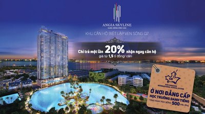 Căn hộ AnGia Skyline Quận 7, thanh toán 1 lần 20% nhận nhà ,Ck 1 lượng Sjc