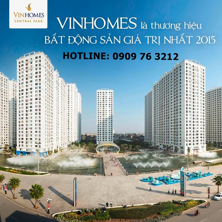 Cơ hội cuối cùng 2015,sở hữu CH Park7 Vinhomes giá chỉ 33 tr / m 2