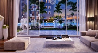Bán căn hộ resort giá 2,49 tỷ/căn 2 phòng ngủ view hồ bơi tràn bờ singapo