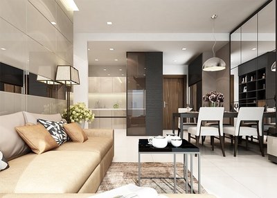 Bán căn hộ Quận Tân Phú mặt tiền Hòa Bình gần Đầm Sen, giao nhà hoàn thiện