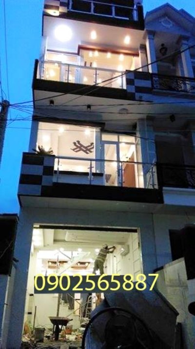 Chính Chủ Bán nhà 3 tầng 5m x 13m hẻm 1113 HTP Quận 7, 4 PN. Gía bán 2.3 tỷ