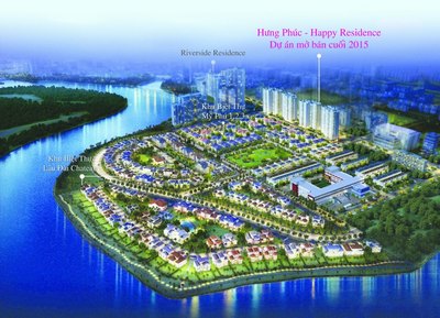Happy Residence vị trí vàng tại Phú Mỹ Hưng giá chỉ 2.6 tỷ