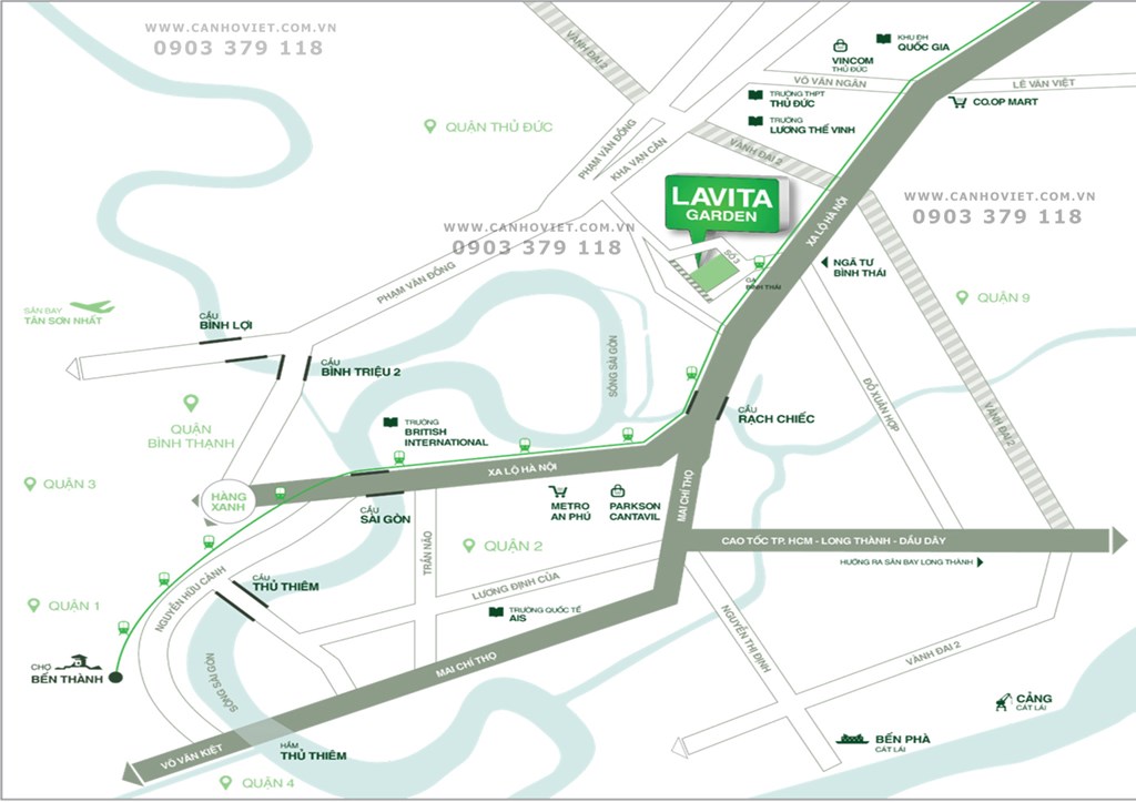 Mở bán Căn hộ Lavita Ngay Tuyến Metro, Giá Gốc