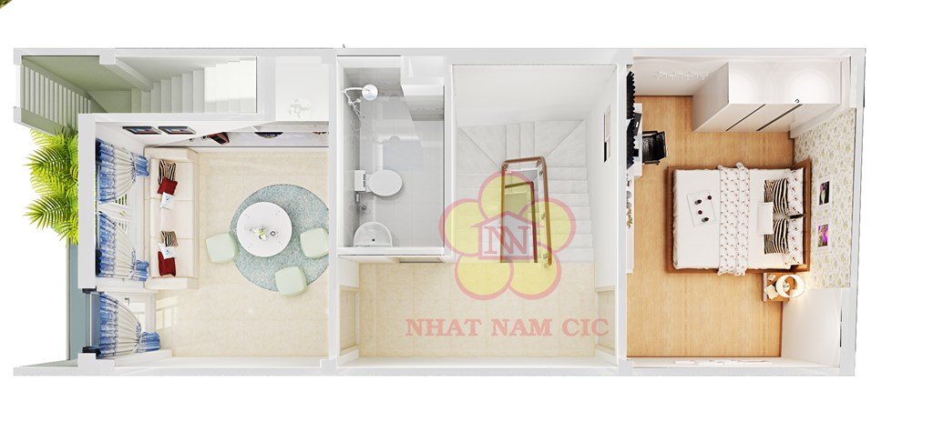 Nhà phố spring house hổ trợ vay tới 70%, giá 3.4 tỷ, 1 trệt + 3 lầu