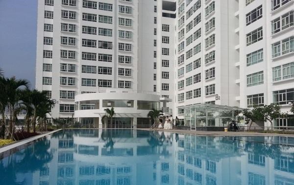 Bán căn hộ Hoàng Anh An Tiến 3 PN lầu 21, full nội thất cao cấp.