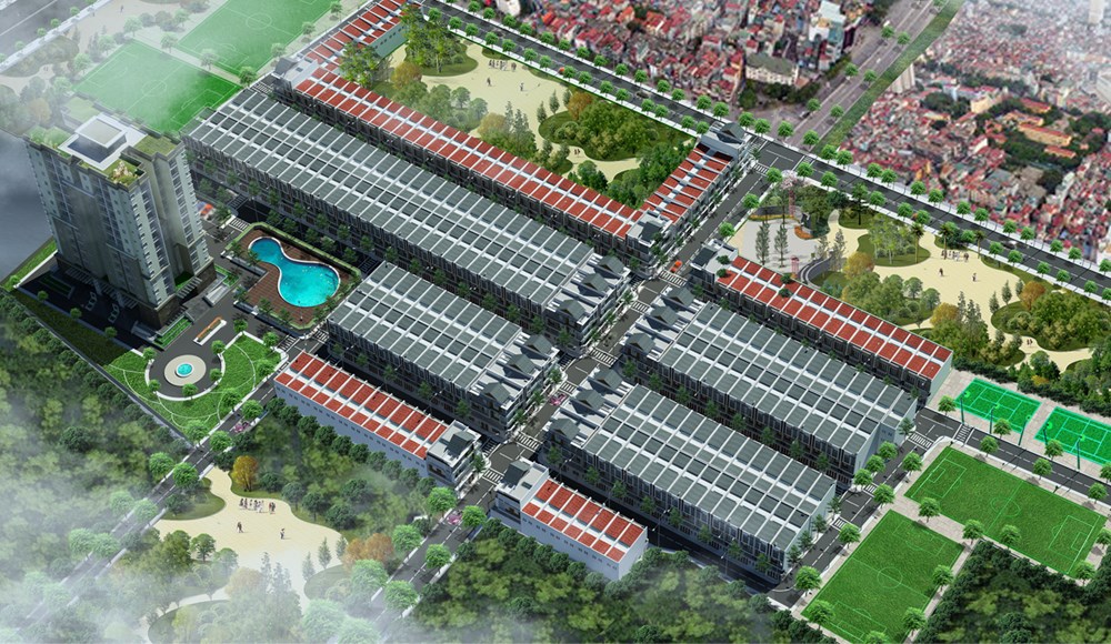 Dự án nhà phố đầu tư sinh lời 10-20%. Chỉ thanh toán 50%. Nhà 1 trệt 2 lầu.