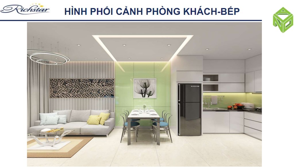 Căn hộ cao cấp Richstar từ 1,3 tỷ/căn 2 phòng,ngay mặt tiền Hòa Bình, liền
