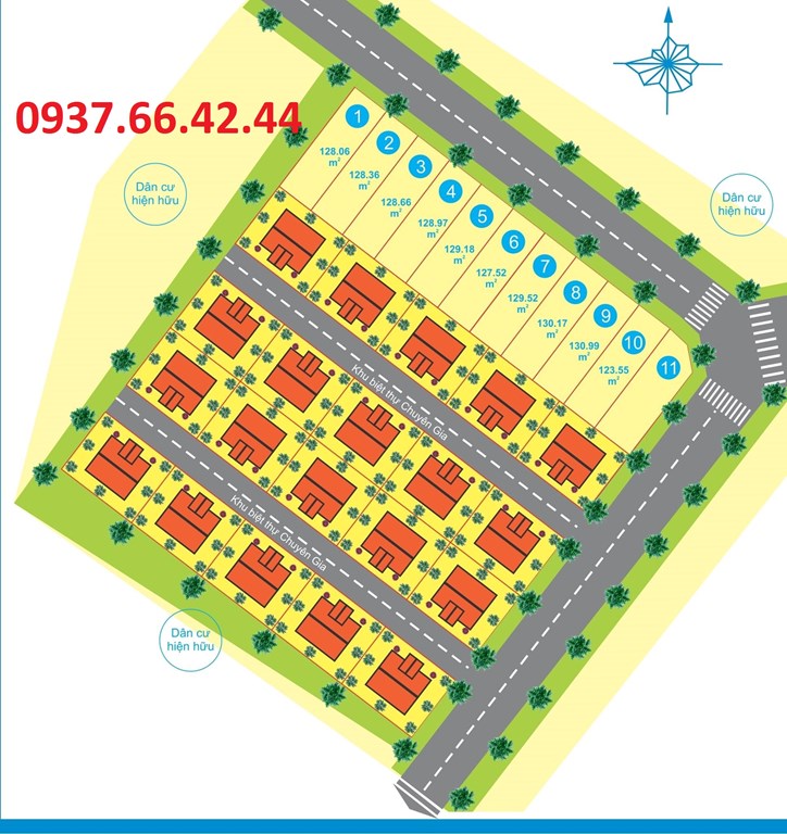 Đất đã có sổ riêng từng nền công chứng sang tên ngay 29/11/2015 mở bán