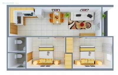 Căn hộ giá rẻ Tân Phú. 730 triệu/căn.