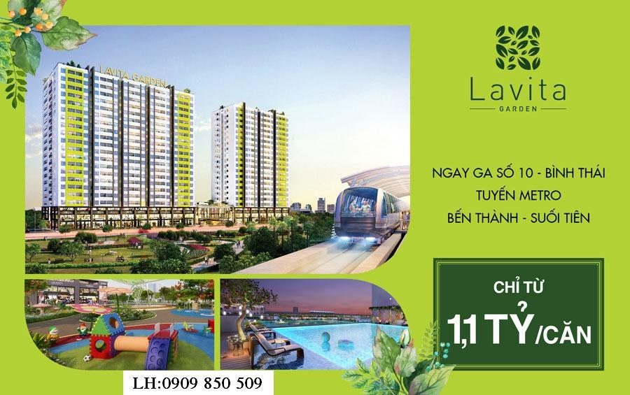Tuyệt Vời Tận Hưởng Nắng Sớm Vườn Xanh Mát Với Căn Hộ Lavita Garden