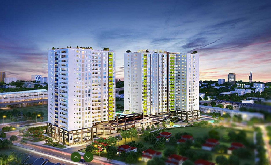 Căn hộ hiện đại ngay nhà ga số 10 - ngã tư Bình Thái - Gía từ 1,1 tỷ