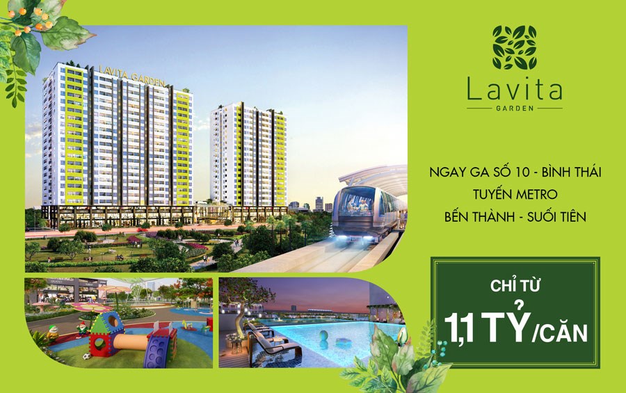 Chiết khấu 3,5% căn hộ ngay ga metro Binh Thái(Hưng Thịnh)