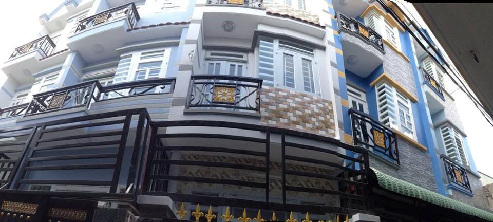 Bán nhà giá 750 triệu, hẻm 3m, diện tích 3x8m. Quy mô 1 trệt 2 lầu