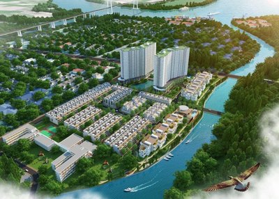Căn hộ Luxury Home sát Phú Mỹ Hưng view 2 mặt tiền sông. Giá 1,3 tỷ/căn 2PN