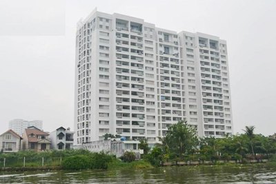 Cần tiền bán gấp căn hộ 4S1 Riverside Bình Triệu, 87,5 m2 view sông lầu 4