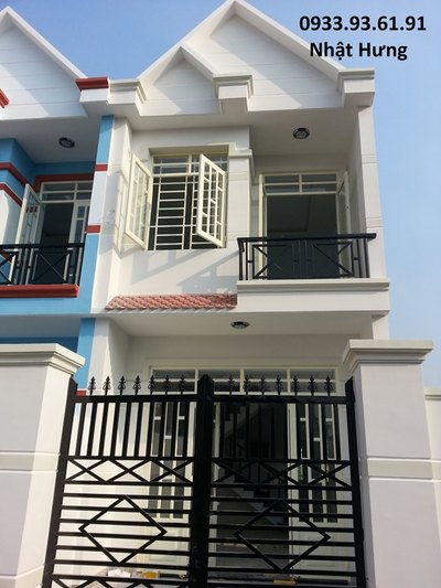 Bán nhà mới xây, 1 trệt 1 lầu 56 m2, ngay ngã 5 Nguyễn Thị Tú