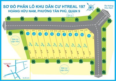 Bán đất Hoàng Hữu Nam quận 9 mua đất nhận ngay quà tặng.