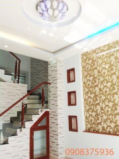 Kẹt Tiền Bán nhà đẹp 4x16m,2 lầu, giá 1.65 tỷ, sổ hồng riêng, Huỳnh Tấn Phá