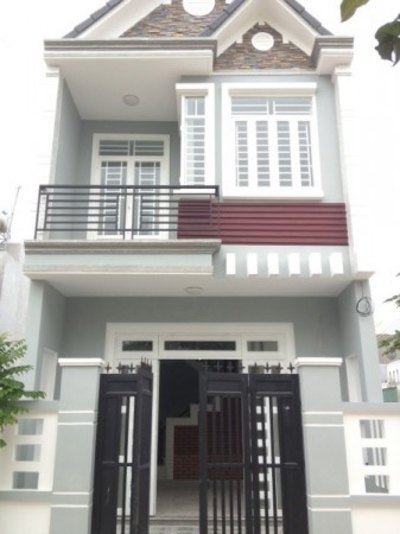 Nhà 1 trệt 1 lầu mới xây ngay Kho Bạc Quận 9, đường Lê Văn Việt,SHR