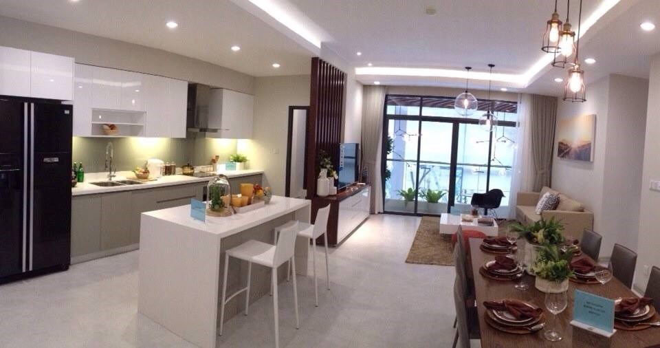 Căn hộ vườn treo 80m, 1,9 tỷ/2 phòng ngủ, liền kề Q1