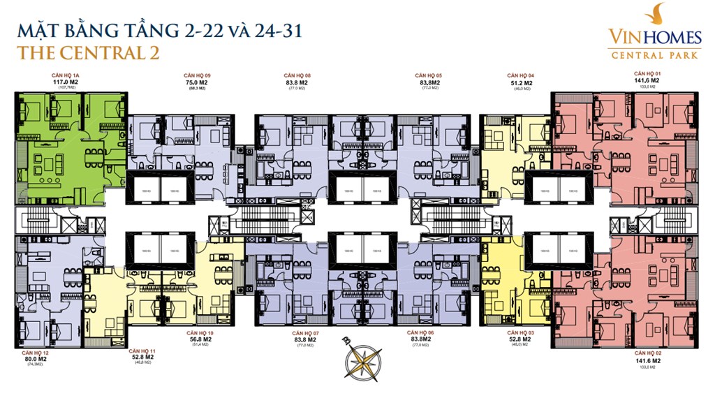 Bán lỗ căn hộ Vinhomes Central Park