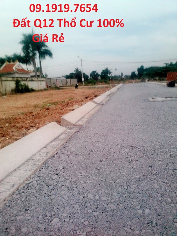 CTy Nhà Phố Việt Nam chuyên bán Đất Q12 Giá Rẻ, Thổ Cư 100%, Sổ hồng